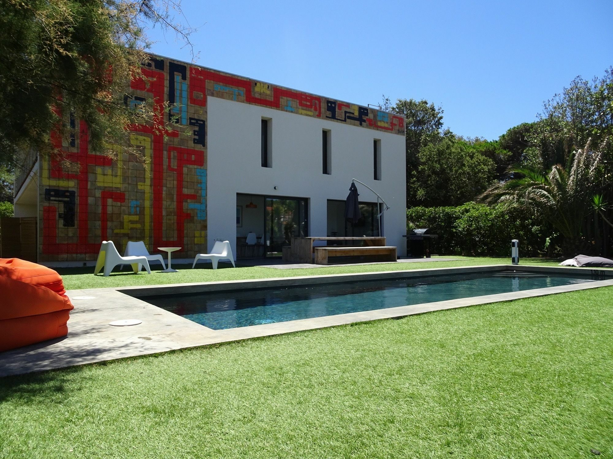 Le Cube Hotel Design A Hyeres Plage Avec Piscine Et Cuisine Экстерьер фото